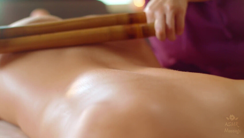 ASMR Massage - Bamboo Massage