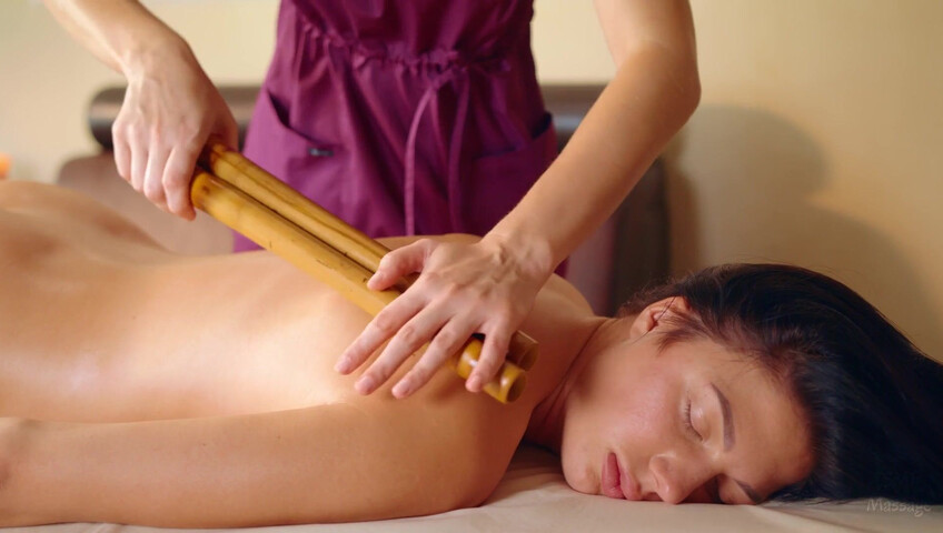 ASMR Massage - Bamboo Massage