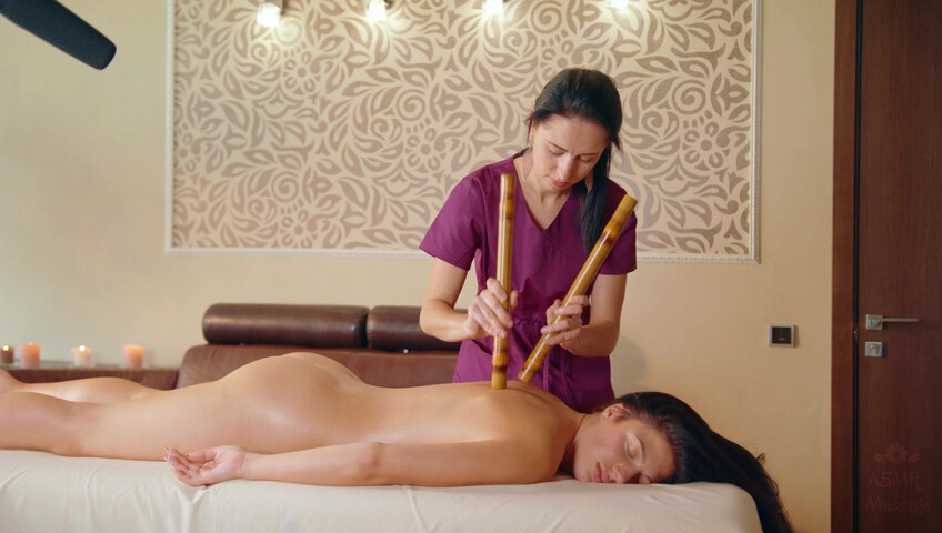 ASMR Massage - Bamboo Massage