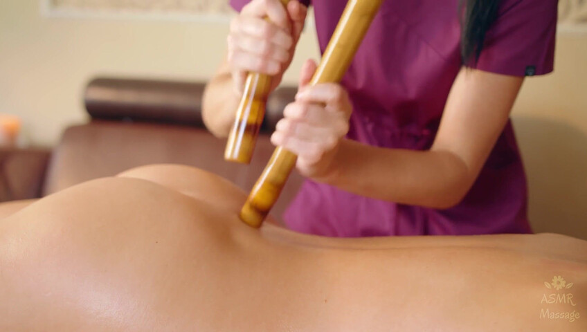 ASMR Massage - Bamboo Massage