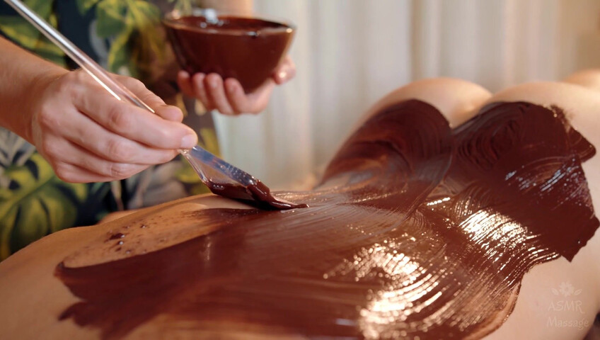 ASMR Massage - Chocolate Massage