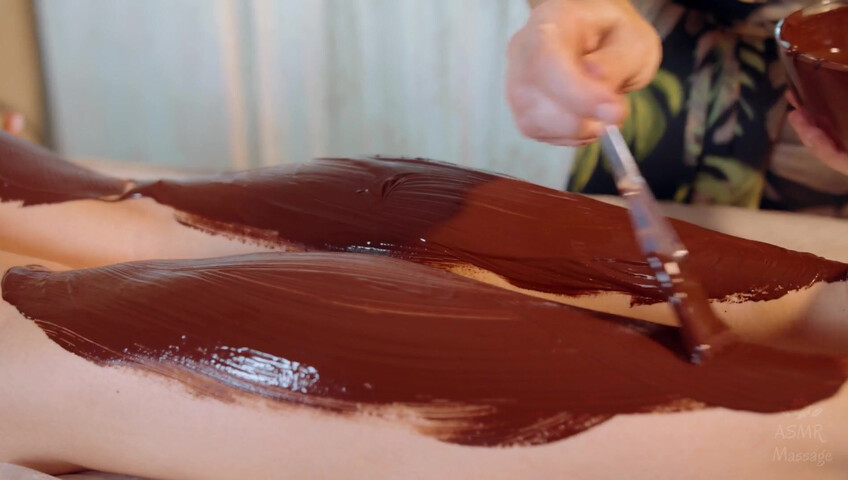 ASMR Massage - Chocolate Massage