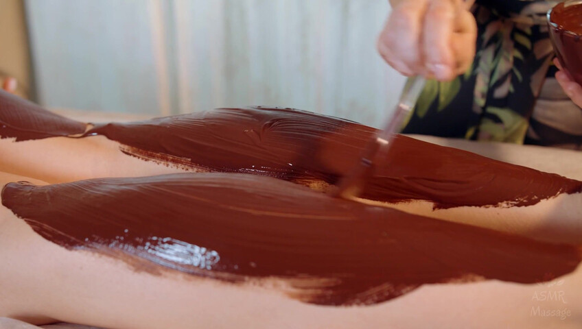 ASMR Massage - Chocolate Massage