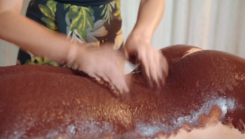 ASMR Massage - Chocolate Massage