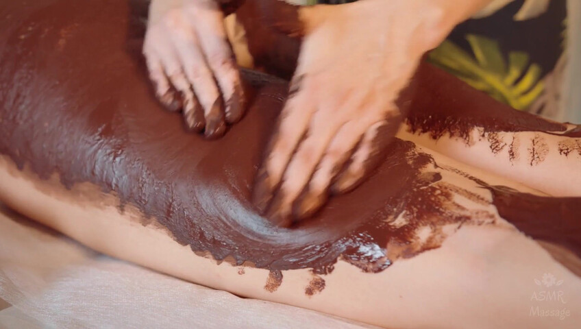 ASMR Massage - Chocolate Massage