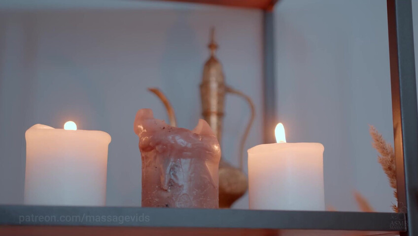 ASMR Massage - Relaxing Boobs Masssage in Chair by Yolana to Liza