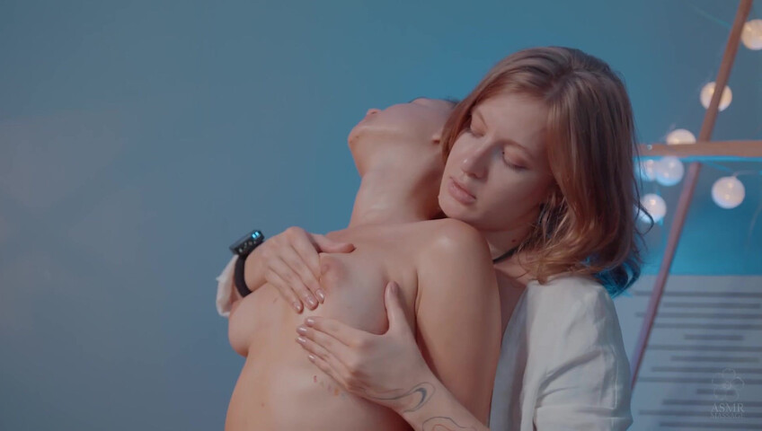 ASMR Massage - Relaxing Front Massage by Yolana to Jess