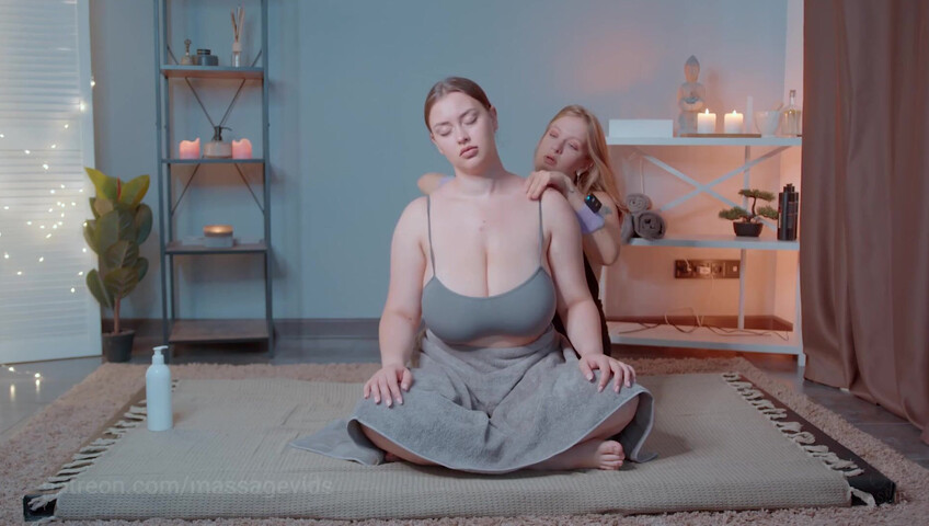 ASMR Massage - Relaxing Shoulders Massage by Yolana to Liza 19-06-2025