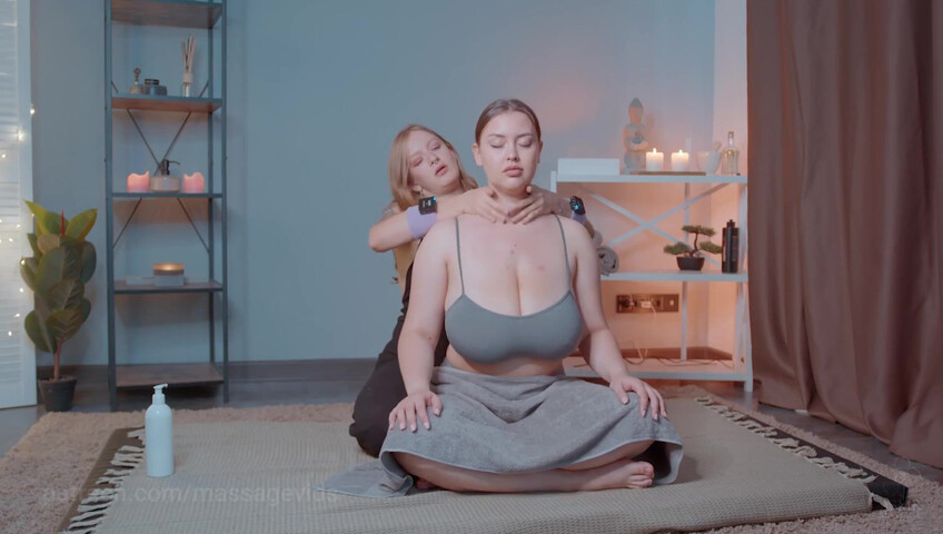 ASMR Massage - Relaxing Shoulders Massage by Yolana to Liza 19-06-2025