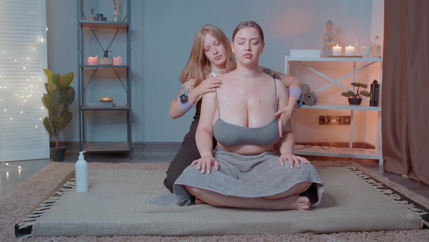 ASMR Massage - Relaxing Shoulders Massage by Yolana to Liza 19-06-2025