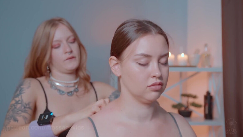 ASMR Massage - Relaxing Shoulders Massage by Yolana to Liza 19-06-2025