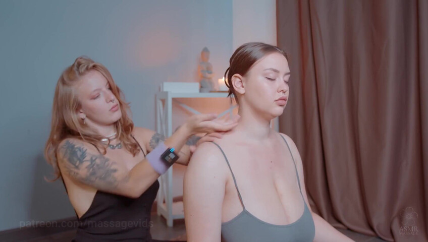 ASMR Massage - Relaxing Shoulders Massage by Yolana to Liza 19-06-2025