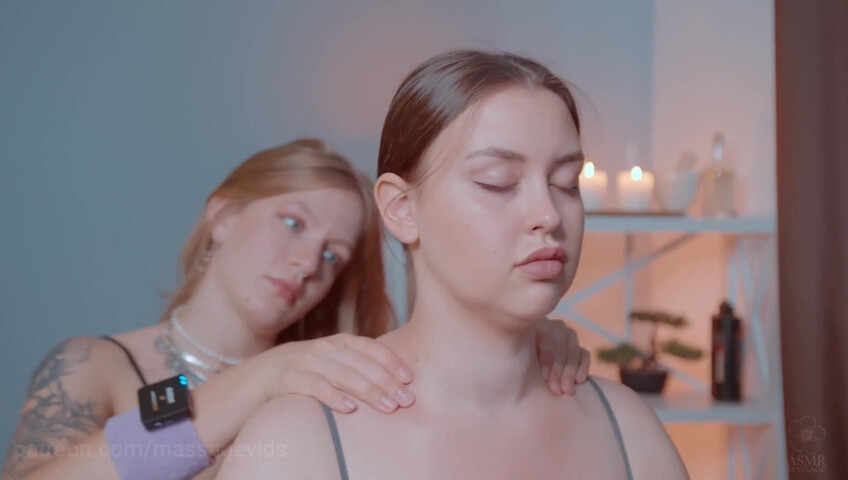 ASMR Massage - Relaxing Shoulders Massage by Yolana to Liza 19-06-2025