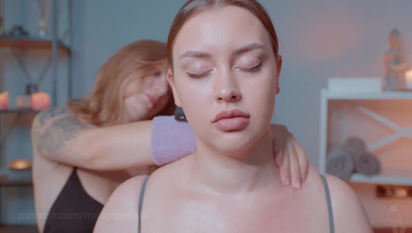 ASMR Massage - Relaxing Shoulders Massage by Yolana to Liza 19-06-2025