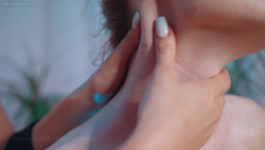 ASMR Massage - Shoulders Massage by Olga to Agata