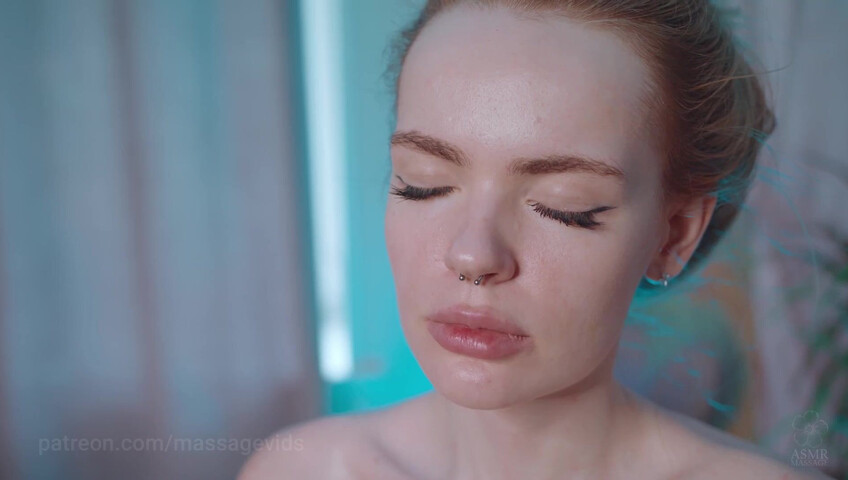 ASMR Massage - Shoulders Massage by Olga to Agata