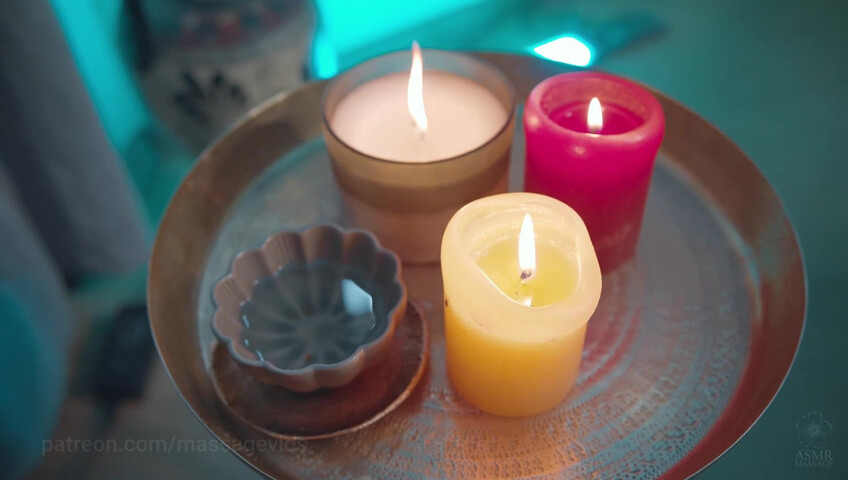 ASMR Massage - Shoulders Massage by Olga to Agata