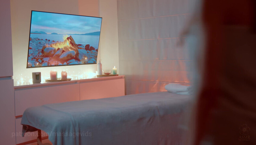 ASMR Massage - Side Massage and Scrubbing by Anna to Daria M