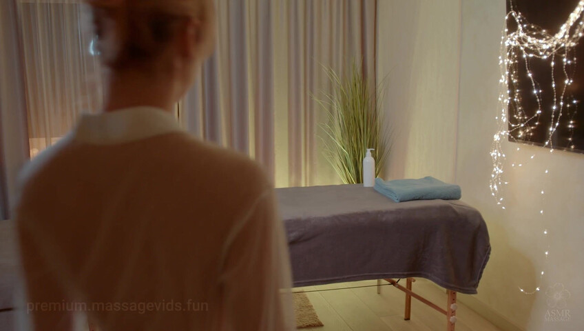 ASMR Massage - Smooth Neck and Side Massage by Anna to Cassandra D