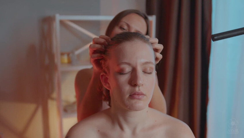 ASMR Massage - Welcome Massage by Lina to Yolana