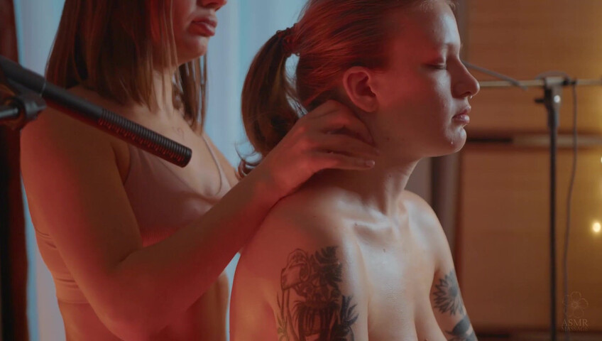 ASMR Massage - Welcome Massage by Lina to Yolana