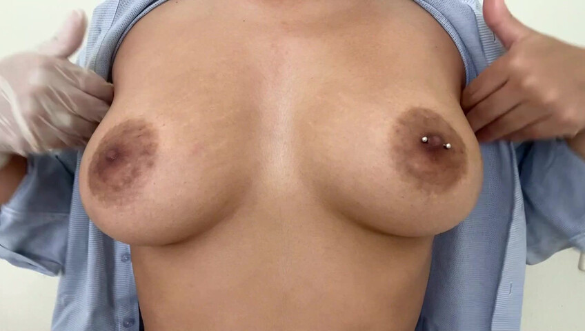 ASMR Midnight - Close Up Tits Massage