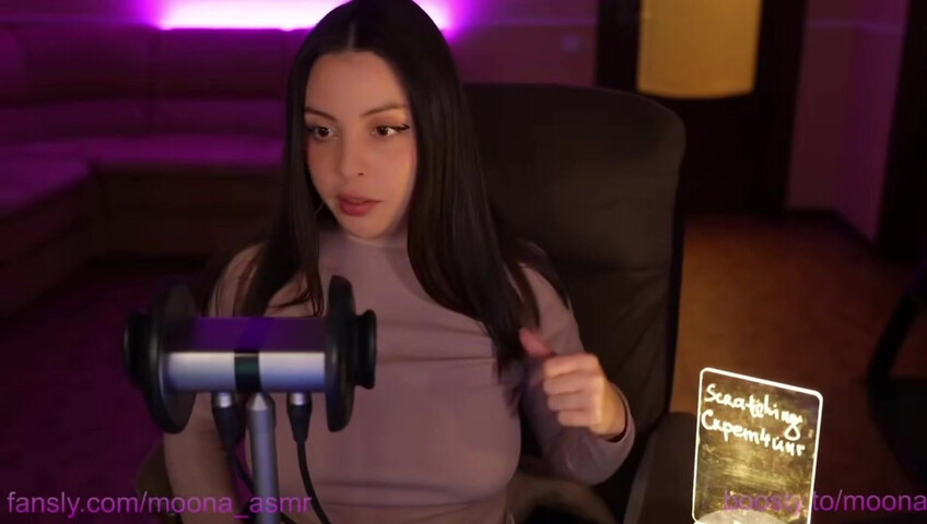 ASMR Moona Tits - Boosty Livestream Best Of
