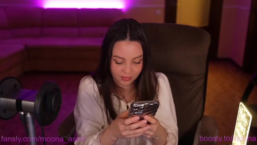 ASMR Moona Tits - Boosty Livestream Best Of