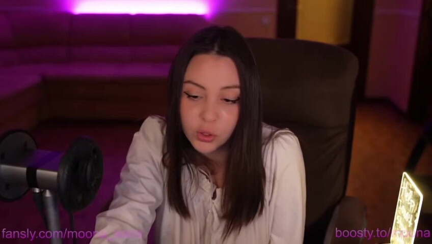 ASMR Moona Tits - Boosty Livestream Best Of