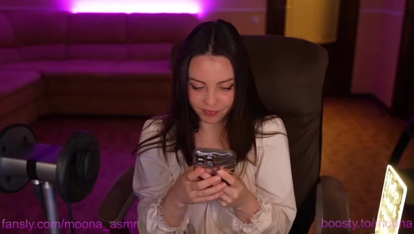 ASMR Moona Tits - Boosty Livestream Best Of