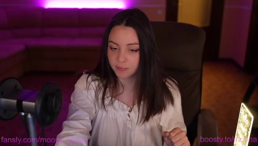 ASMR Moona Tits - Boosty Livestream Best Of