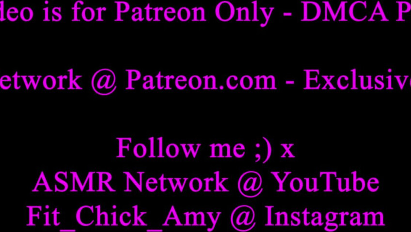 ASMR Network - Fit Chick Amy - JOI