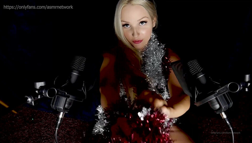 ASMR Network Christmas Tinsel Triggers