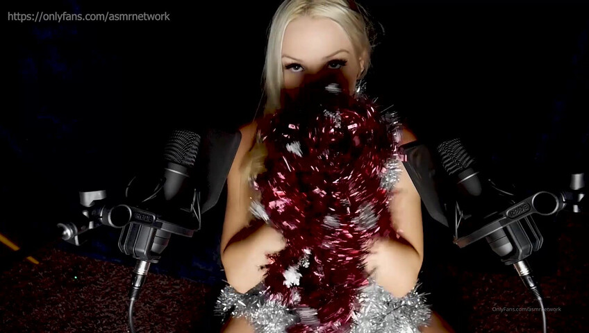 ASMR Network Christmas Tinsel Triggers