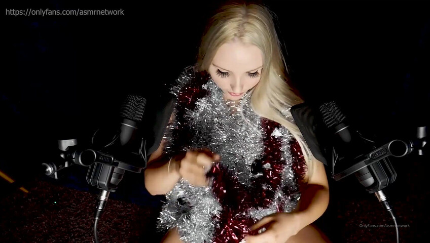 ASMR Network Christmas Tinsel Triggers