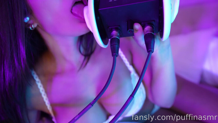 ASMR Puffin - 18 July 2025 - Licking Your Ears With Naughty Whispers