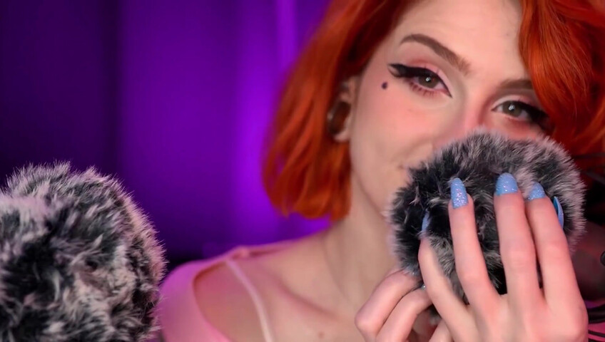 ASMR ♡ 100% TINGLES ♡ Fluffy Mics