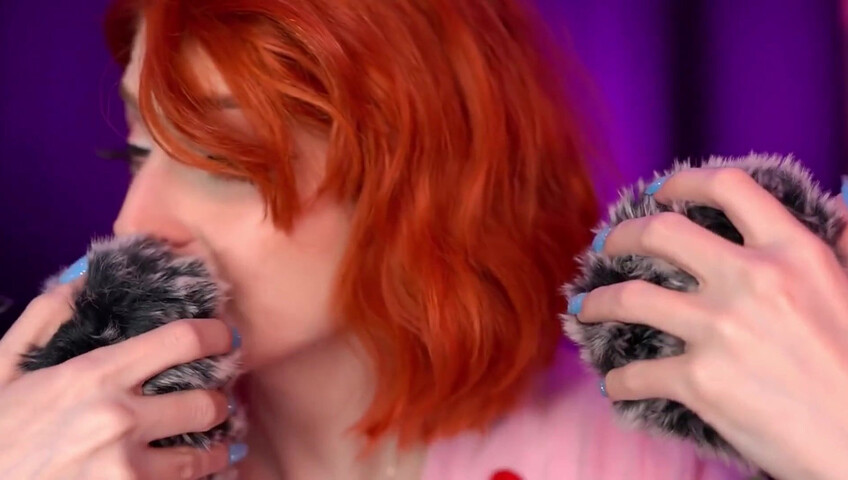 ASMR ♡ 100% TINGLES ♡ Fluffy Mics