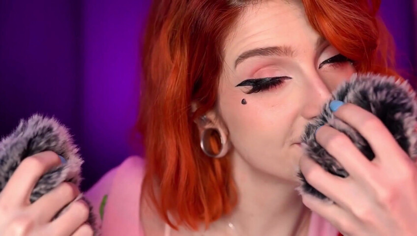 ASMR ♡ 100% TINGLES ♡ Fluffy Mics