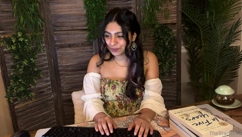 Adhara TheStartOfUs - Bookstore Clerk Calms Your Nerves JOI