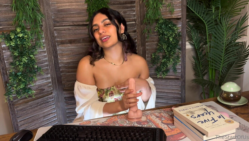 Adhara TheStartOfUs - Bookstore Clerk Calms Your Nerves JOI