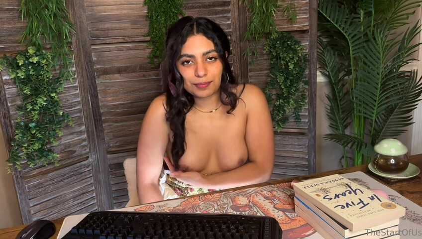 Adhara TheStartOfUs - Bookstore Clerk Calms Your Nerves JOI