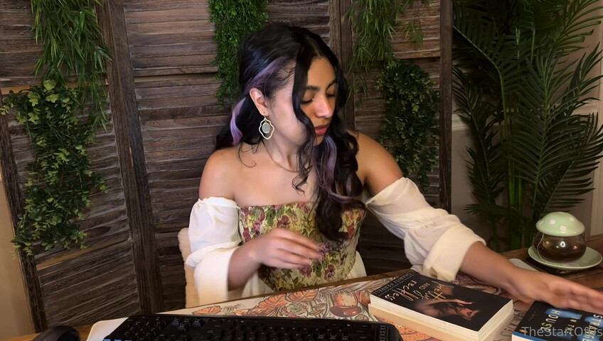 Adhara TheStartOfUs - Bookstore Clerk Calms Your Nerves JOI