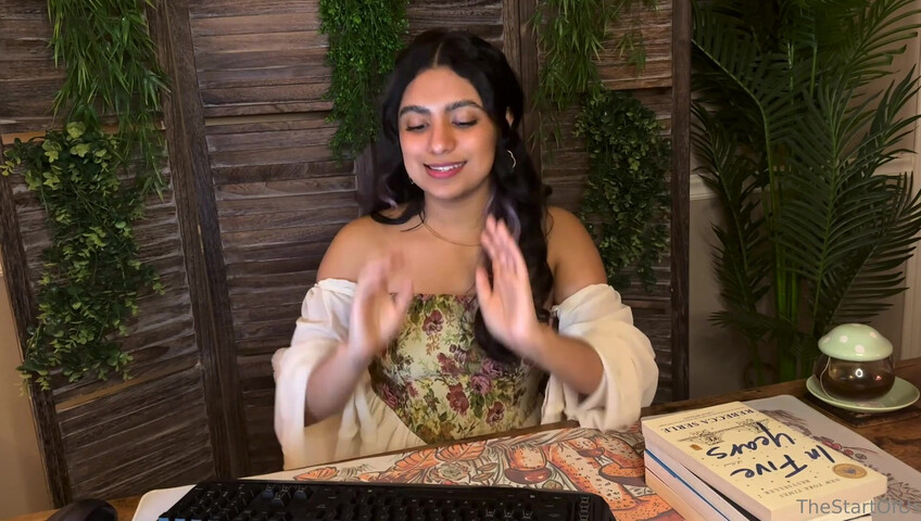 Adhara TheStartOfUs - Bookstore Clerk Calms Your Nerves JOI