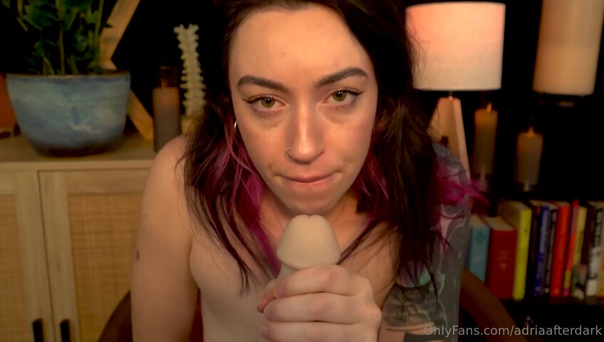AdriaAfterDark - Mommy Sucks you off until SHE Cums