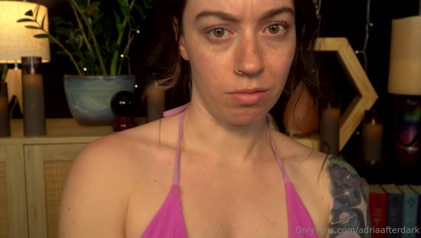 AdriaAsmr  - Bratty Stepsis Gives BJ