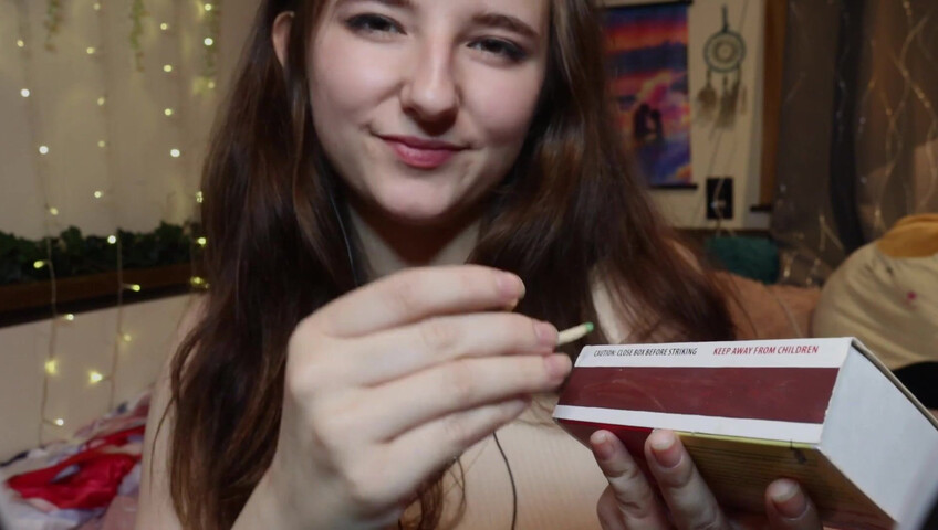 Aftyn Rose ASMR - Girlfriend needs attention on this stormy night