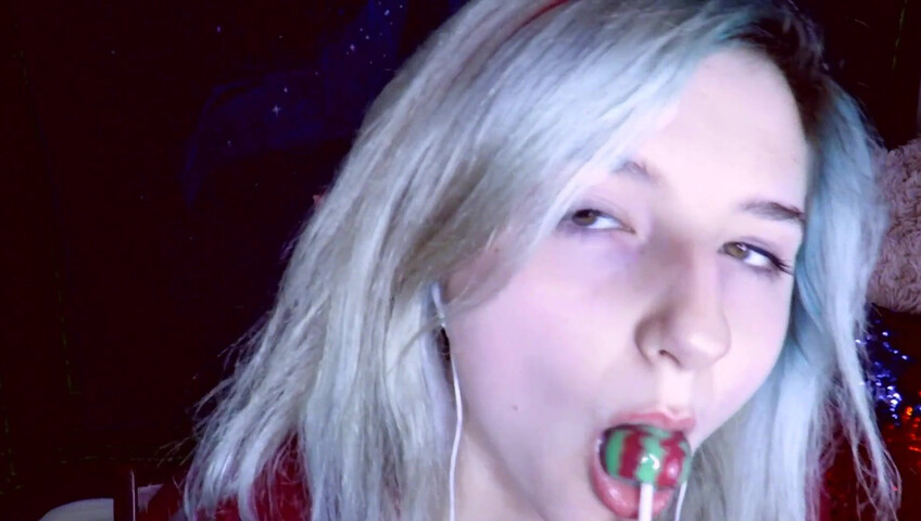 Aftyn Rose ASMR - Lollipop Licking and Sucking