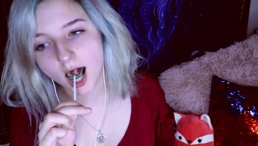 Aftyn Rose ASMR - Lollipop Licking and Sucking
