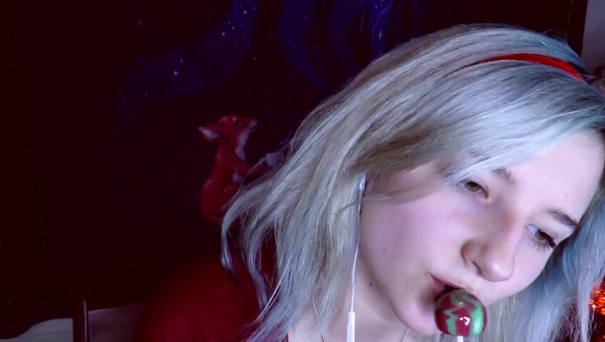 Aftyn Rose ASMR - Lollipop Licking and Sucking